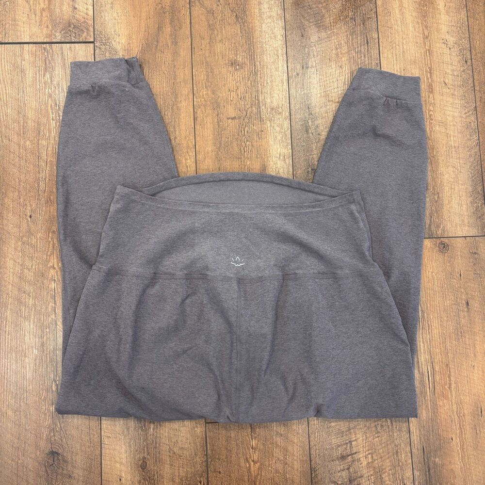 Beyond Yoga Maternity Legging Jogger Size XL Gray Beyond The Bump High Rise USA